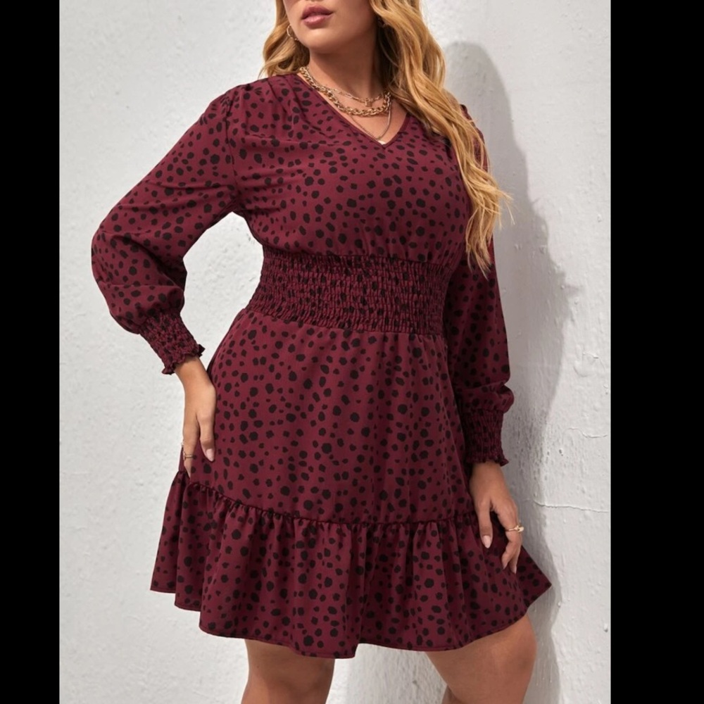 Ruffle Hem Dress